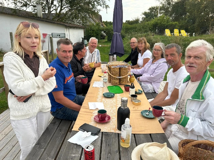 En fin torsdag med lite krocket, fika och gott tjöt!